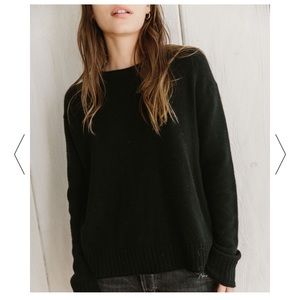 Jenni Kayne Everyday Sweater M Black